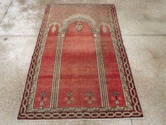 Galerie Shabab Collection Early 20th Century Turkish Oushak Throw Rug