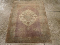 Galerie Shabab Collection Early 20th Century Turkish Oushak Throw Rug