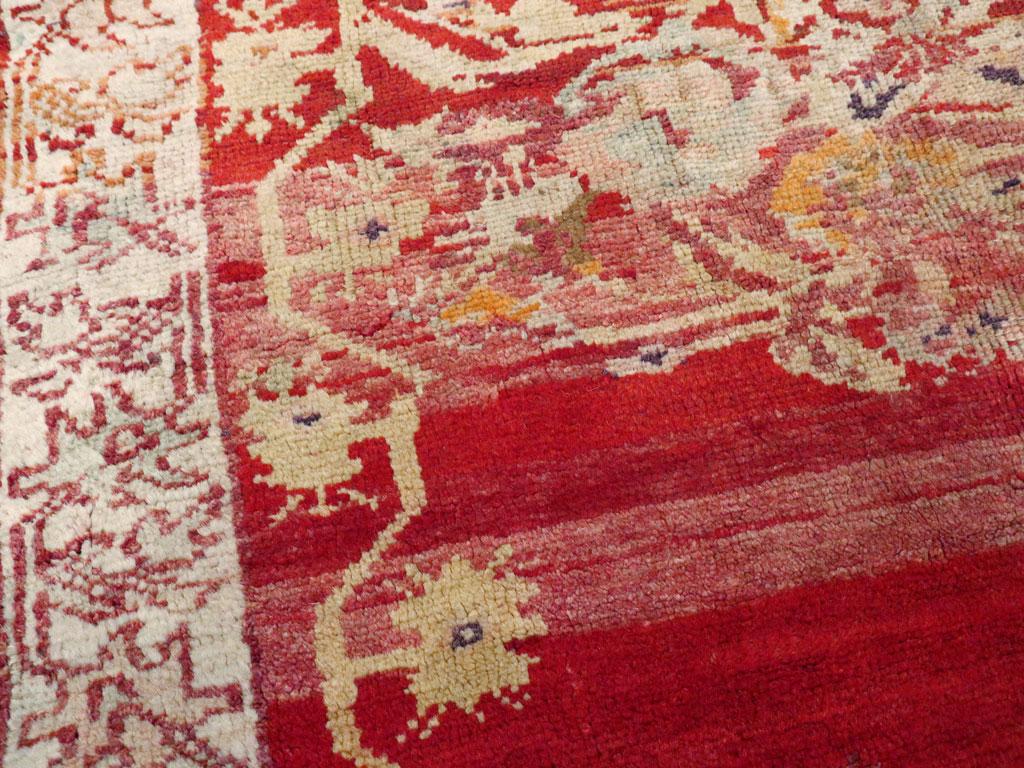 Colección Galerie Shabab Alfombra turca Oushak de principios del siglo XX Turco en venta