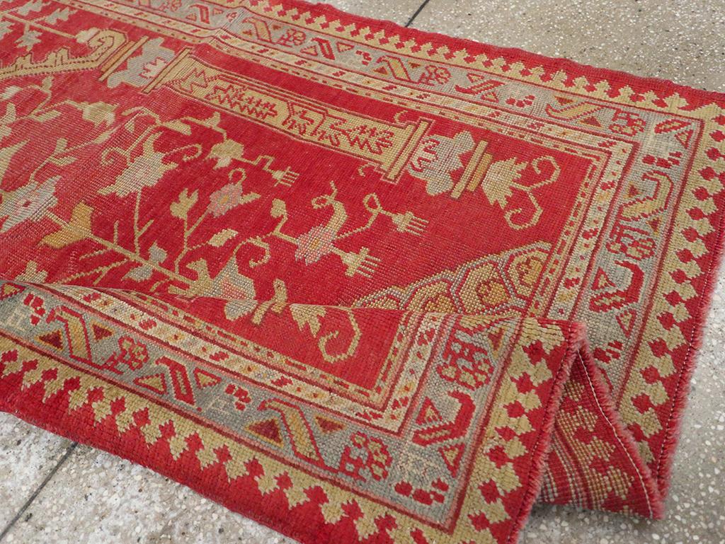 Laine Collection Shabab Collection du début du 20e siècle de tapis turcs Oushak en vente