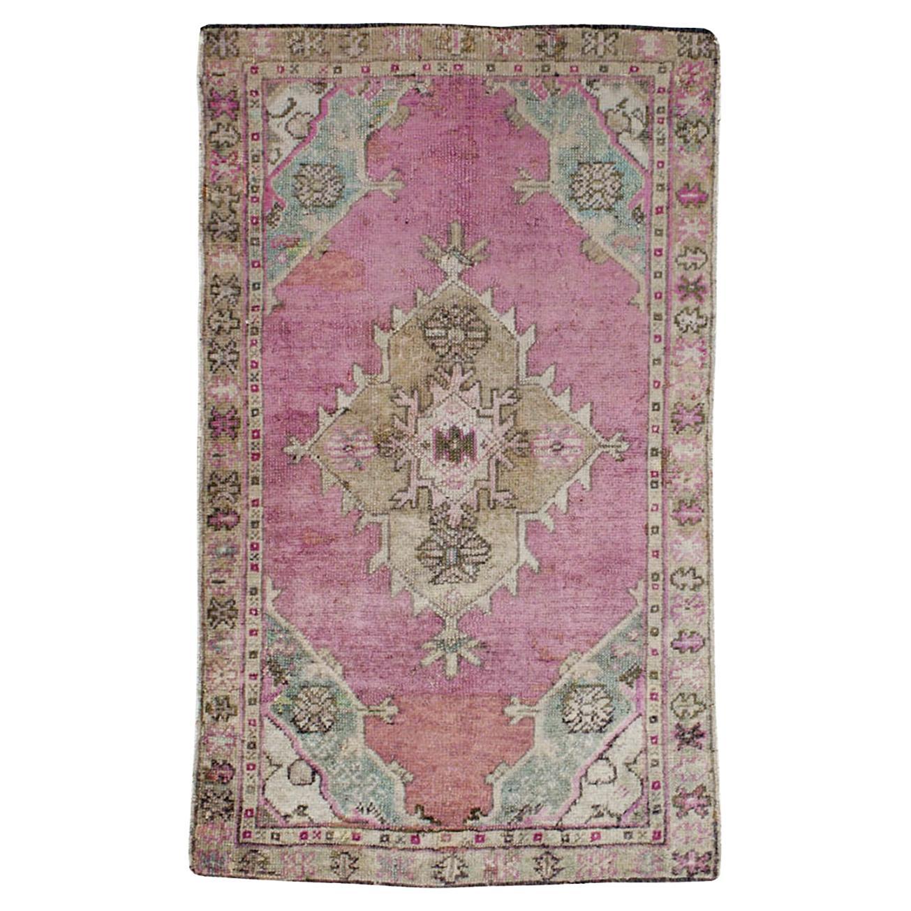 Colección Galerie Shabab Alfombra turca Oushak de principios del siglo XX