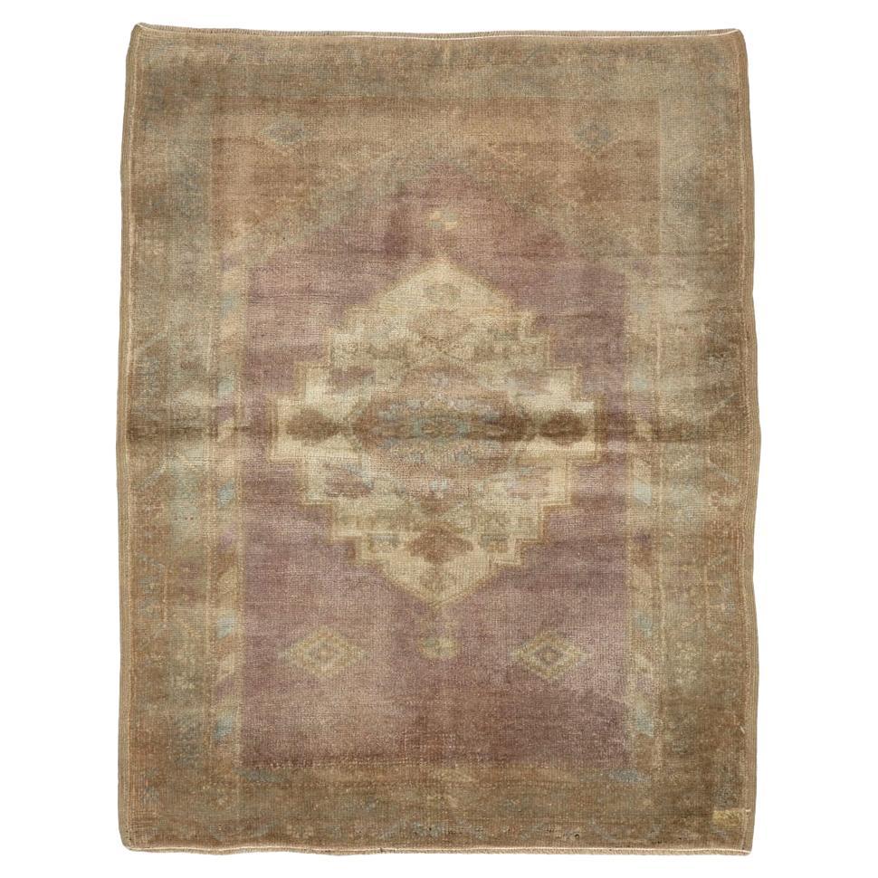 Colección Galerie Shabab Alfombra turca Oushak de principios del siglo XX en venta