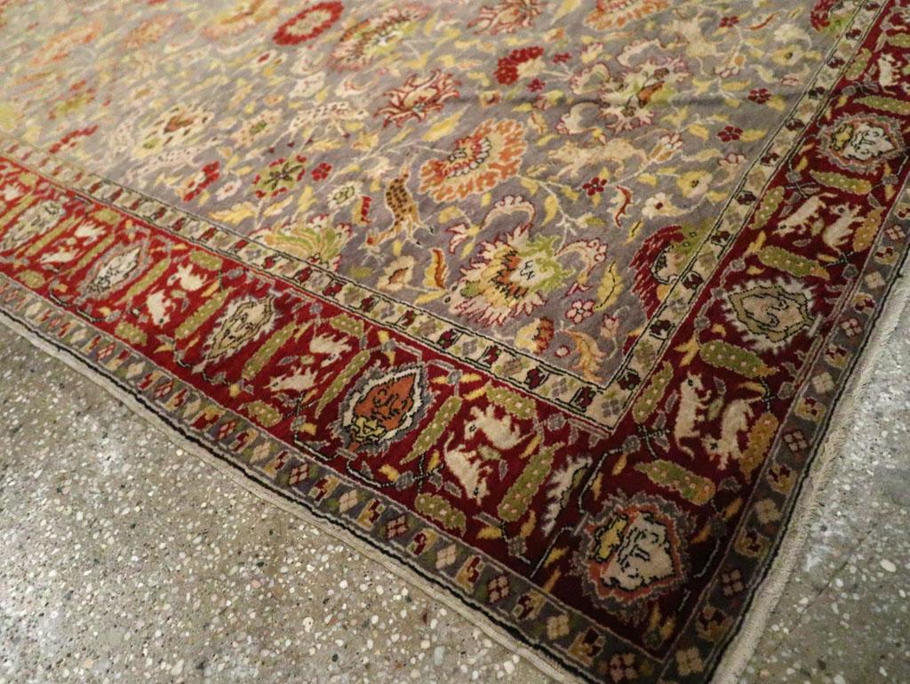 Galerie Shabab Collection Türkischer Sivas-Würfelteppich aus dem frühen 20. (20. Jahrhundert) im Angebot