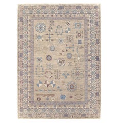 Galerie Shabab Collection Tappeto fatto a mano moderno del Turkestan Orientale Khotan