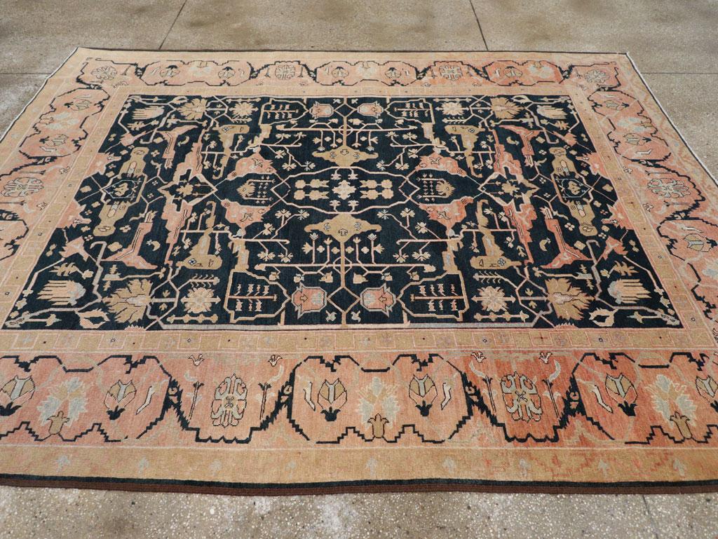 20th Century Galerie Shabab Collection Handmade Persian Bidjar Small Room Size Carpet For Sale