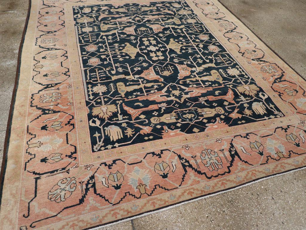 Galerie Shabab Collection Handmade Persian Bidjar Small Room Size Carpet For Sale 1