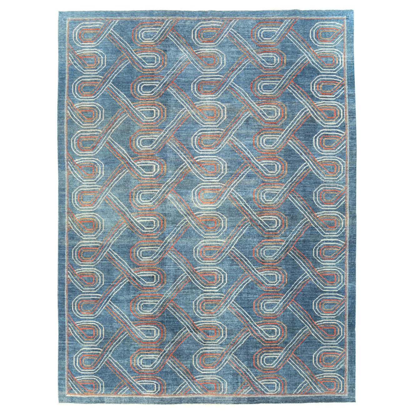 Galerie Shabab Collection Tappeto turco contemporaneo fatto a mano di dimensioni ridotte