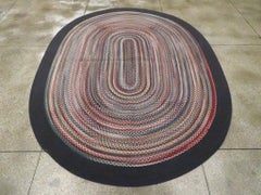 Galerie Shabab Collection Mid-20th Century American Braided Room Size Carpet
