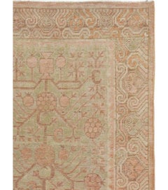 Galerie Shabab Collection Mid-20th Century East Turkestan Khotan Accent Rug