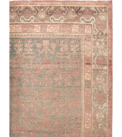 Galerie Shabab Collection Mid-20th Century East Turkestan Khotan Carpet