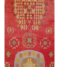 Galerie Shabab Collection Mid-20th Century East Turkestan Khotan Carpet