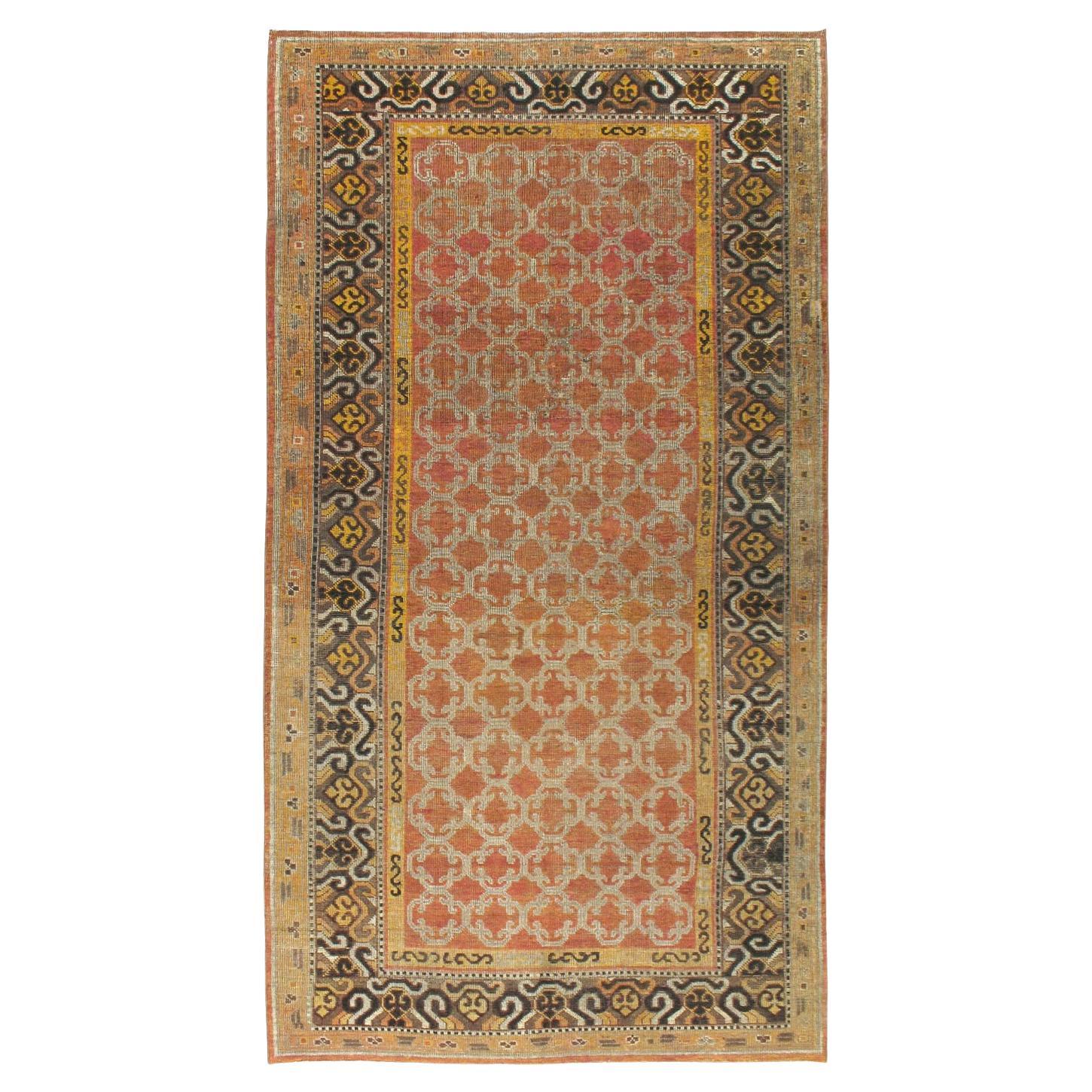 Galerie Shabab Collection Mid-20th Century East Turkestan Khotan Carpet
