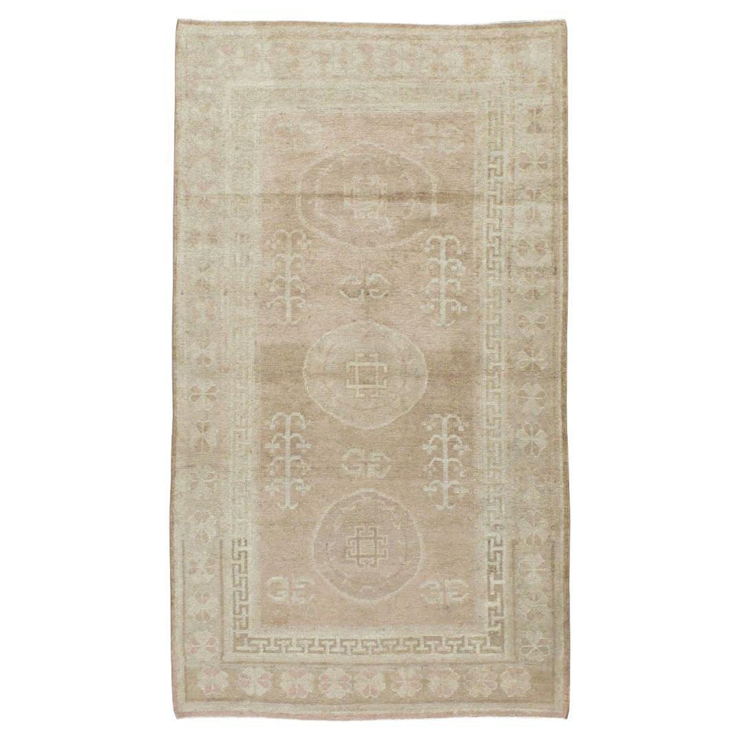 Galerie Shabab Collection Mid-20th Century East Turkestan Khotan Rug