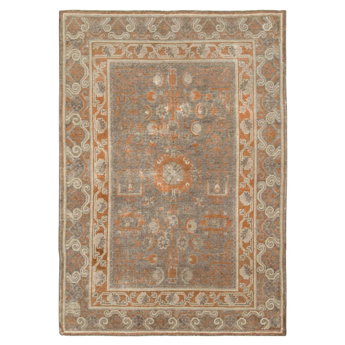 Galerie Shabab Collection Mid-20th Century East Turkestan Khotan Rug