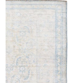 Galerie Shabab Collection Mid-20th Century Indian Cotton Agra Accent Rug