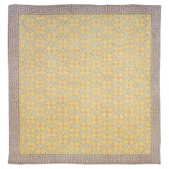 Galerie Shabab Collection Mid-20th Century Indian Flatweave Dhurrie Carpet