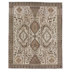 Galerie Shabab Collection Tappeto afshar persiano della metà del XX secolo