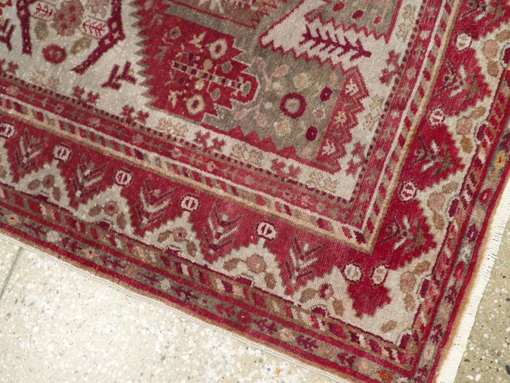 Colección Galerie Shabab Alfombra persa Ardabil de mediados del siglo XX Lana en venta