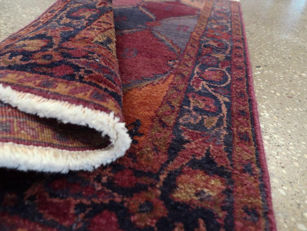 Galerie Shabab Collection Mid-20th Century Persian Kashan Rug For Sale 2