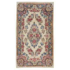 Galerie Shabab Collection Mid-20th Century Persian Kerman Throw Rug
