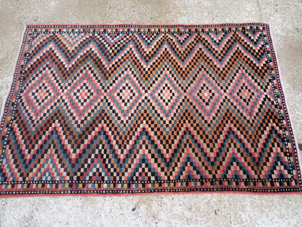 Colección Galerie Shabab Alfombra persa Mahal de mediados del siglo XX Persa en venta