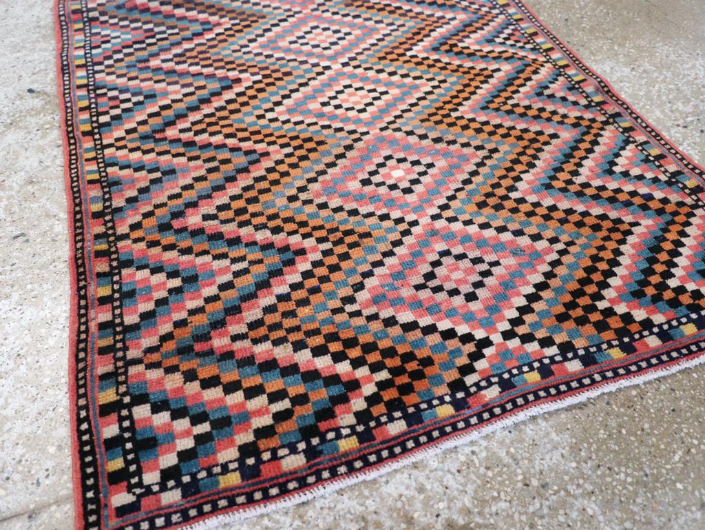 Colección Galerie Shabab Alfombra persa Mahal de mediados del siglo XX en Excelente estado para la venta en New York, NY