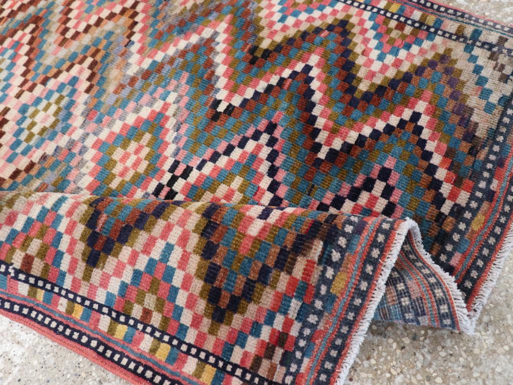 Colección Galerie Shabab Alfombra persa Mahal de mediados del siglo XX Lana en venta