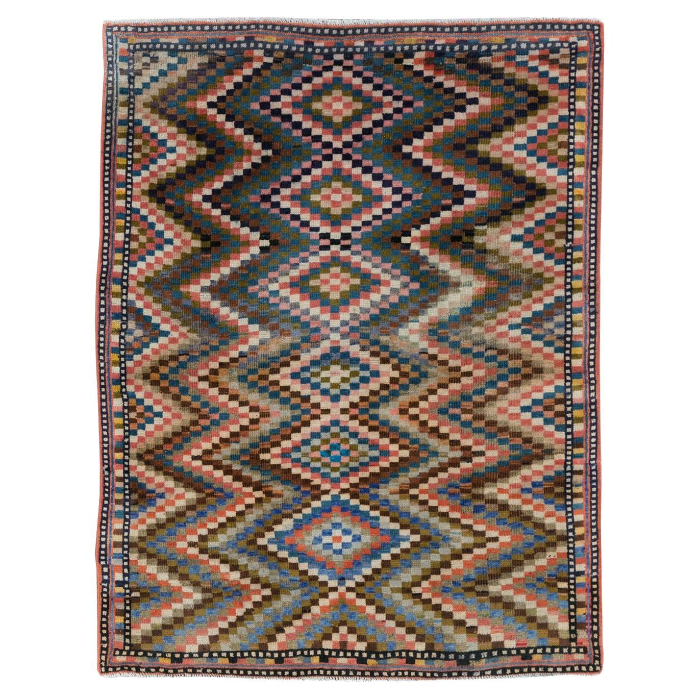 Colección Galerie Shabab Alfombra persa Mahal de mediados del siglo XX