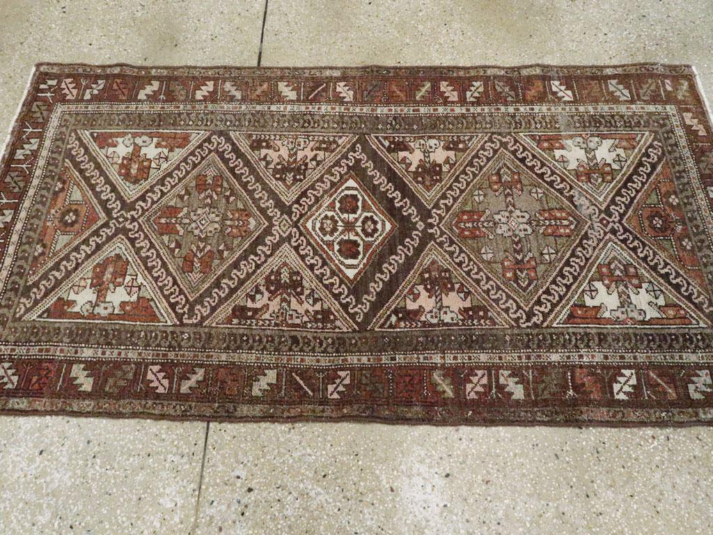 Noué à la main Galerie Shabab Collection Persian Malayer Mid-20th Century Rug en vente