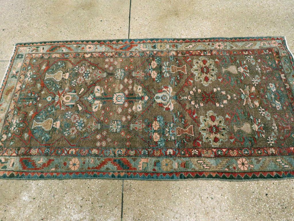 Colección Galerie Shabab Alfombra persa malayer de mediados del siglo XX Persa en venta