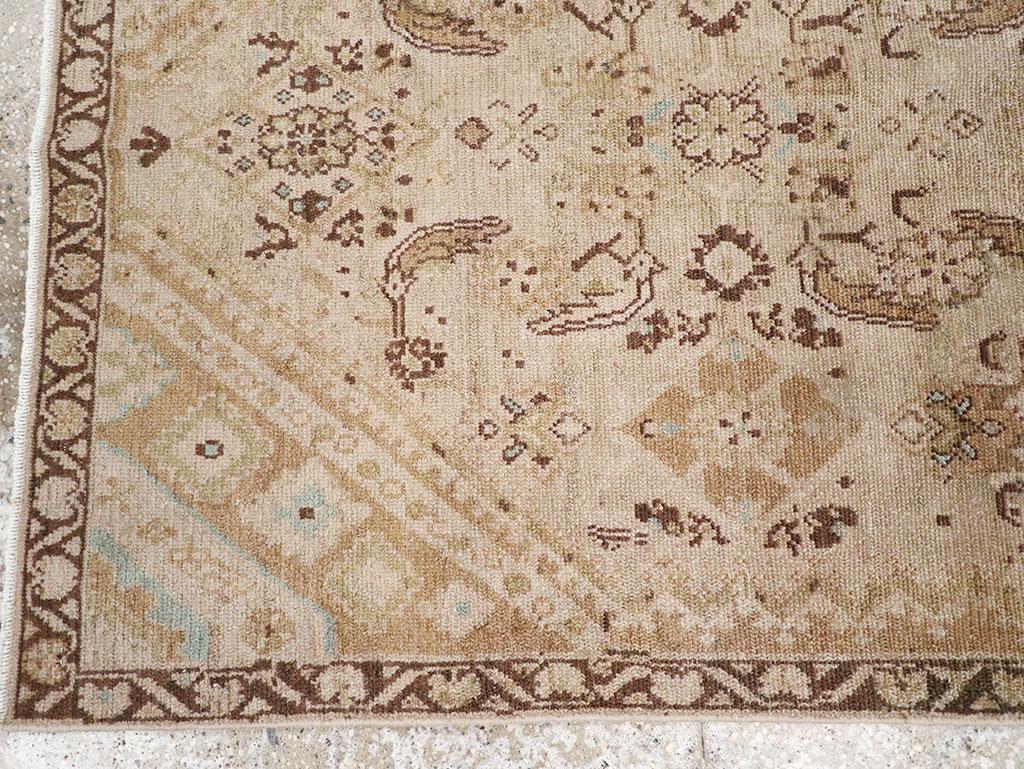 Wool Galerie Shabab Collection Mid-20th Century Persian Malayer Rug For Sale