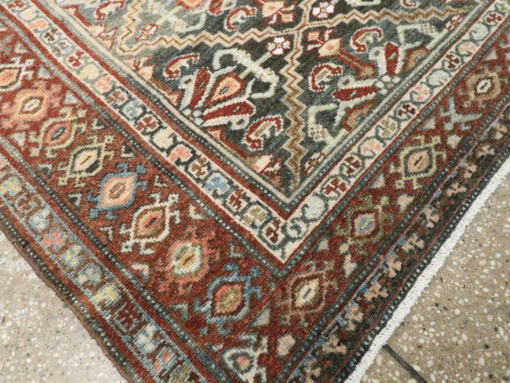 Colección Galerie Shabab Alfombra persa malayer de mediados del siglo XX en Excelente estado para la venta en New York, NY