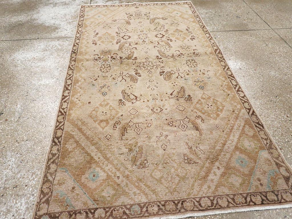 Galerie Shabab Collection Mid-20th Century Persian Malayer Rug For Sale 1