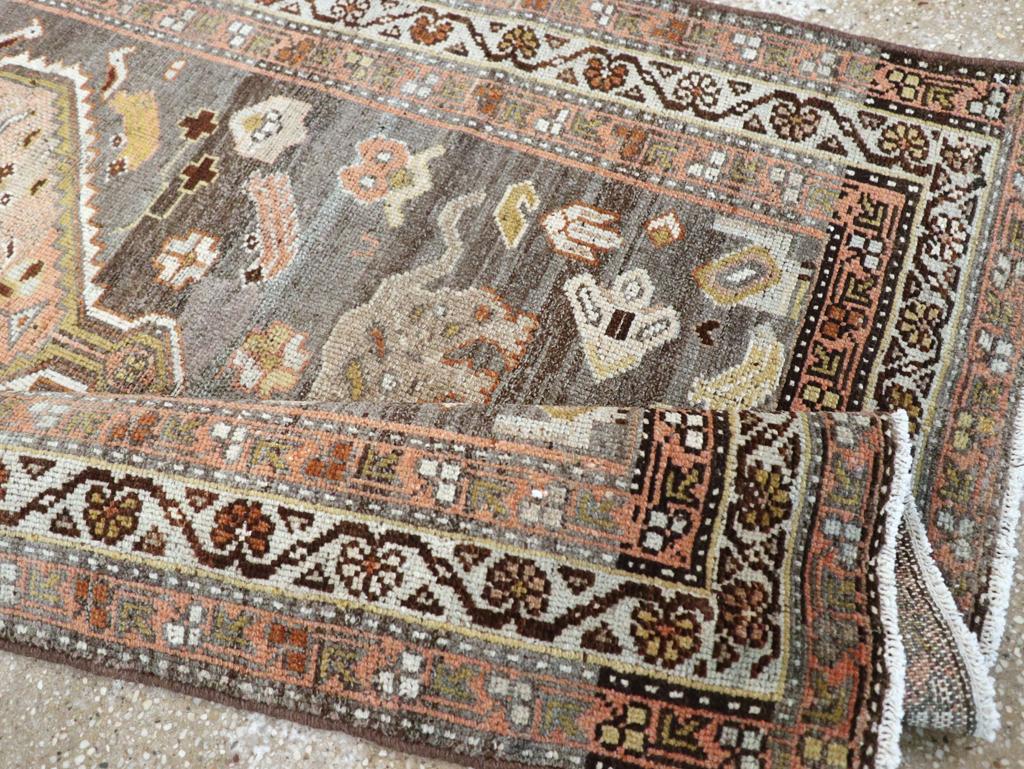 Colección Galerie Shabab Alfombra persa malayer de mediados del siglo XX Lana en venta
