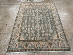 Galerie Shabab Collection Mid-20th Century Persian Malayer Throw Rug