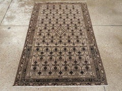Galerie Shabab Collection Mid-20th Century Persian Malayer Throw Rug