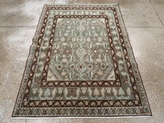 Galerie Shabab Collection Mid-20th Century Persian Malayer Throw Rug