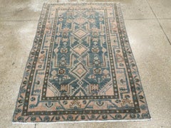 Galerie Shabab Collection Mid-20th Century Persian Malayer Throw Rug