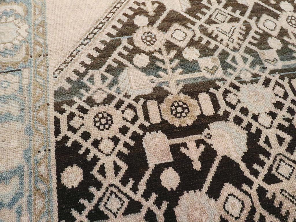 Galerie Shabab Collection Mitte des 20. Jahrhunderts Persischer Malayer Wurfteppich (Handgeknüpft) im Angebot