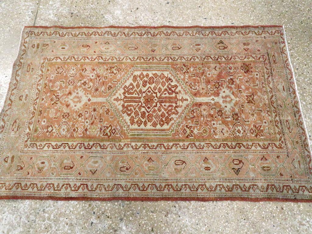 Colección Galerie Shabab Alfombra persa Malayer de mediados del siglo XX Anudado a mano en venta