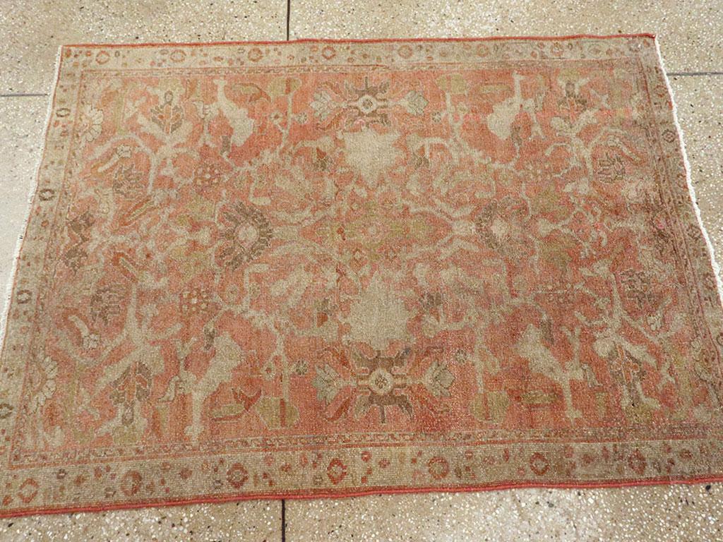 Colección Galerie Shabab Alfombra persa Malayer de mediados del siglo XX Anudado a mano en venta