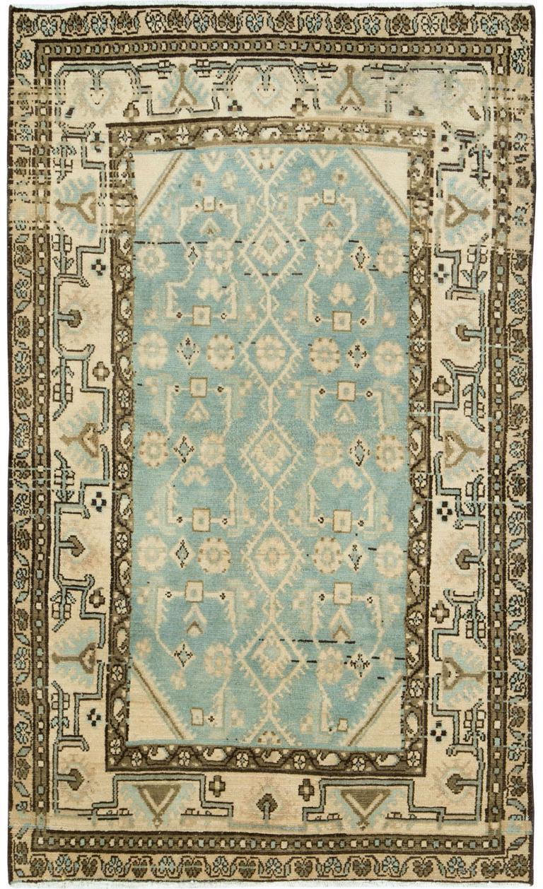 Galerie Shabab Collection Mitte des 20. Jahrhunderts Persischer Malayer Wurfteppich im Zustand „Hervorragend“ im Angebot in New York, NY