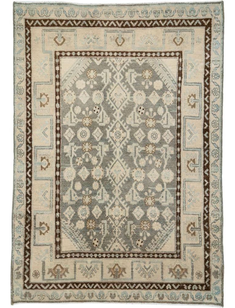 Galerie Shabab Collection Mitte des 20. Jahrhunderts Persischer Malayer Wurfteppich im Zustand „Hervorragend“ im Angebot in New York, NY