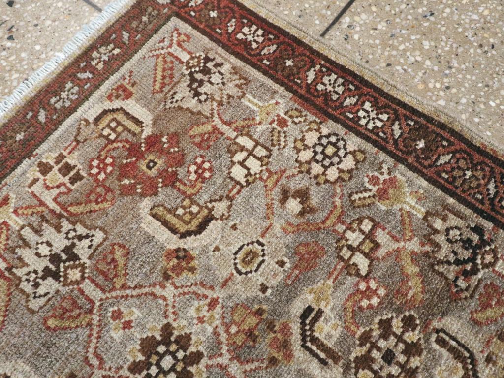 Colección Galerie Shabab Alfombra persa Malayer de mediados del siglo XX en Excelente estado para la venta en New York, NY