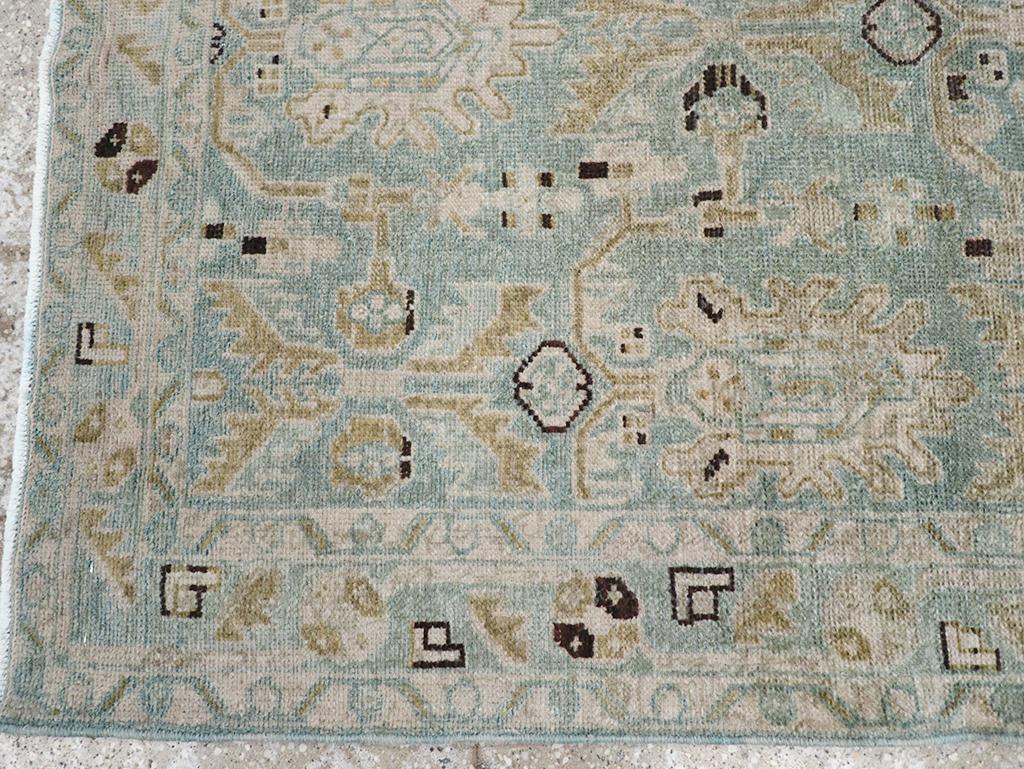 Galerie Shabab Collection Tappeto da lancio persiano Malayer della metà del XX secolo In condizioni ottime in vendita a New York, NY