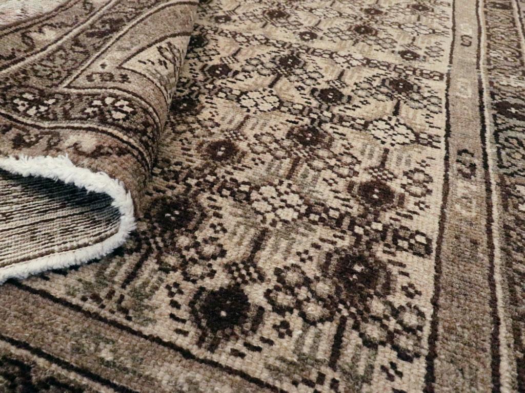 20ième siècle Collection Sabab, tapis persan Malayer du milieu du 20e siècle en vente