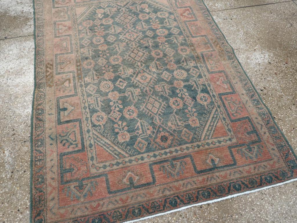 20ième siècle Collection Sabab, tapis persan Malayer du milieu du 20e siècle en vente