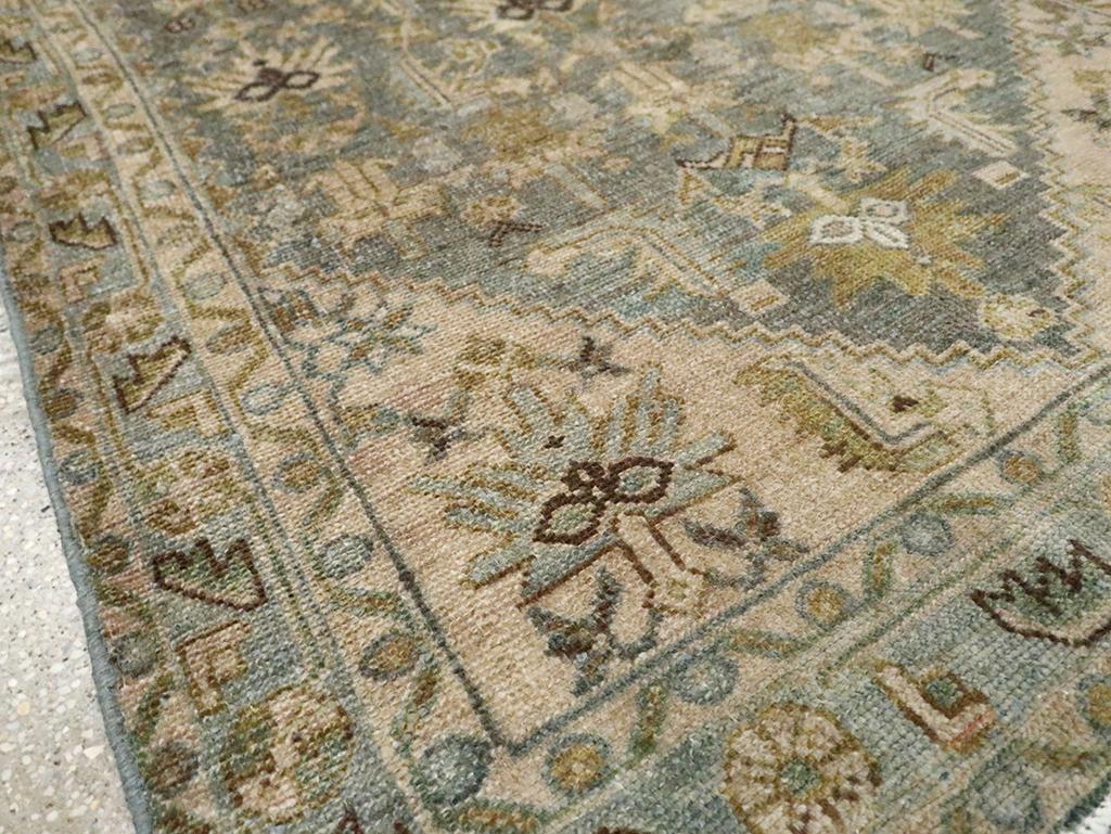 20ième siècle Collection Sabab, tapis persan Malayer du milieu du 20e siècle en vente