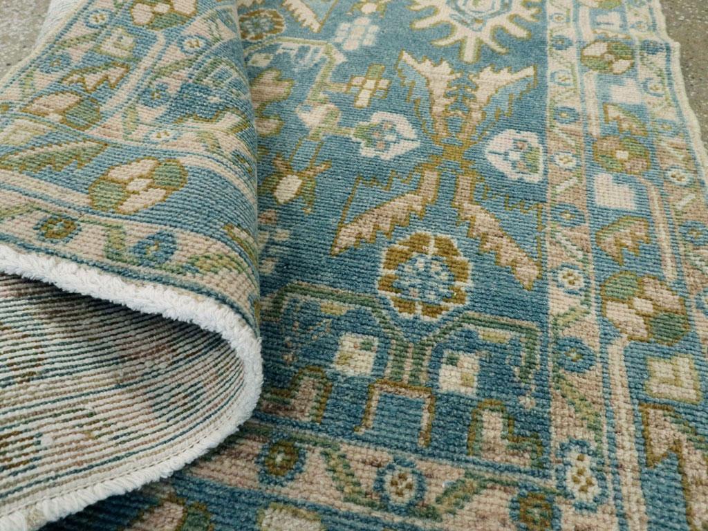 20ième siècle Collection Sabab, tapis persan Malayer du milieu du 20e siècle en vente
