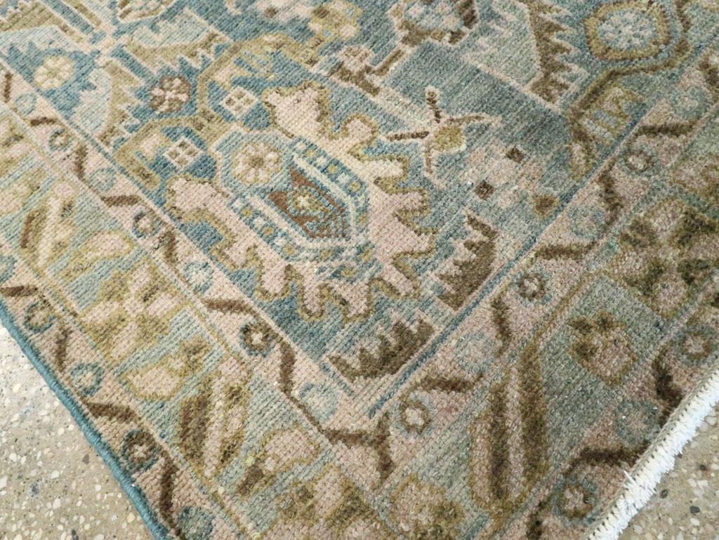 20ième siècle Collection Sabab, tapis persan Malayer du milieu du 20e siècle en vente